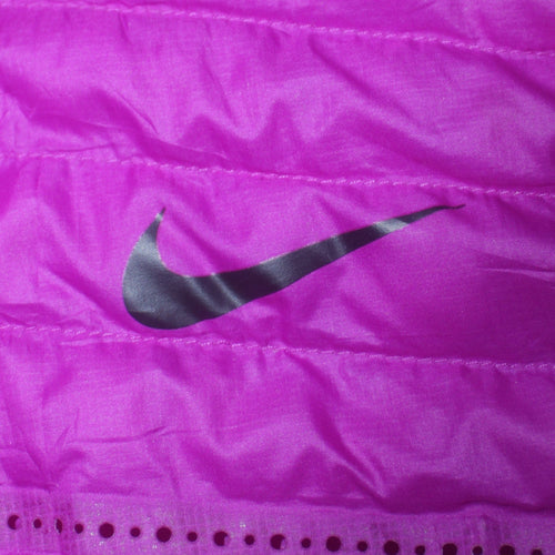 Nike Golf Women Purple Lightweight Puffer Waistcoat L