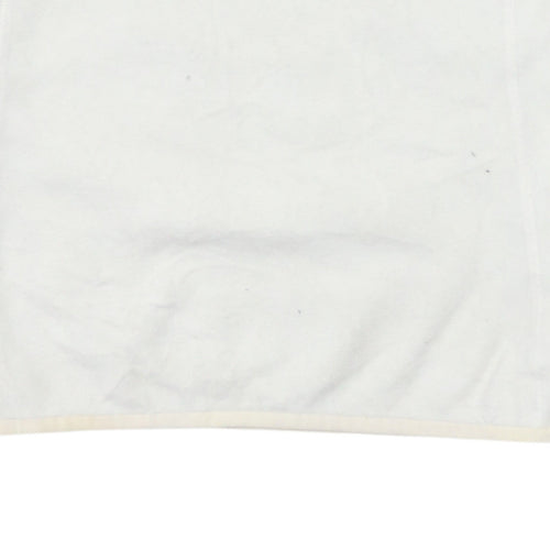 The North Face Womens White Fleece Pullover Sweatshirt Size L
