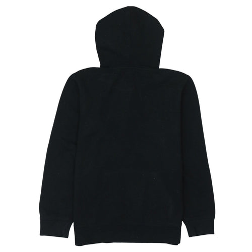 Champion Womens Black XL Pullover Hoodie With Logo Embroidery