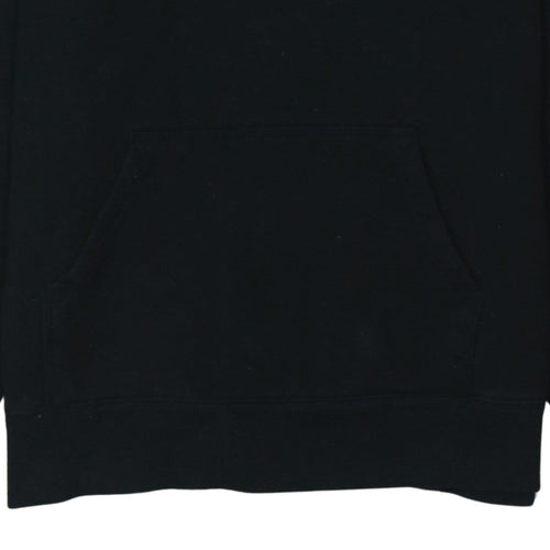 Champion Womens Black XL Pullover Hoodie With Logo Embroidery