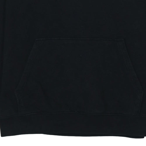 Vans Womens Black Large Pullover Hoodie Sweatshirt Cotton
