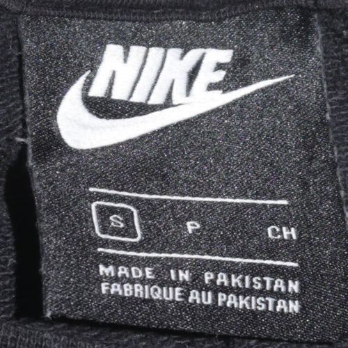 Nike Men's Black Pullover Crew Neck Sweatshirt Size S