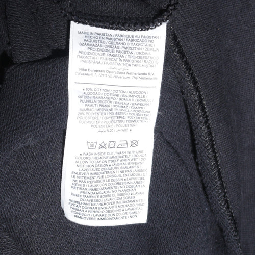 Nike Men's Black Pullover Crew Neck Sweatshirt Size S