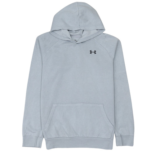 Under Armour Boys Grey Pullover Hoodie M - Fleece Sports Sweatshirt