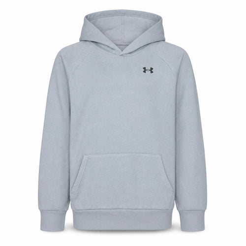 Under Armour Boys Grey Pullover Hoodie M - Fleece Sports Sweatshirt