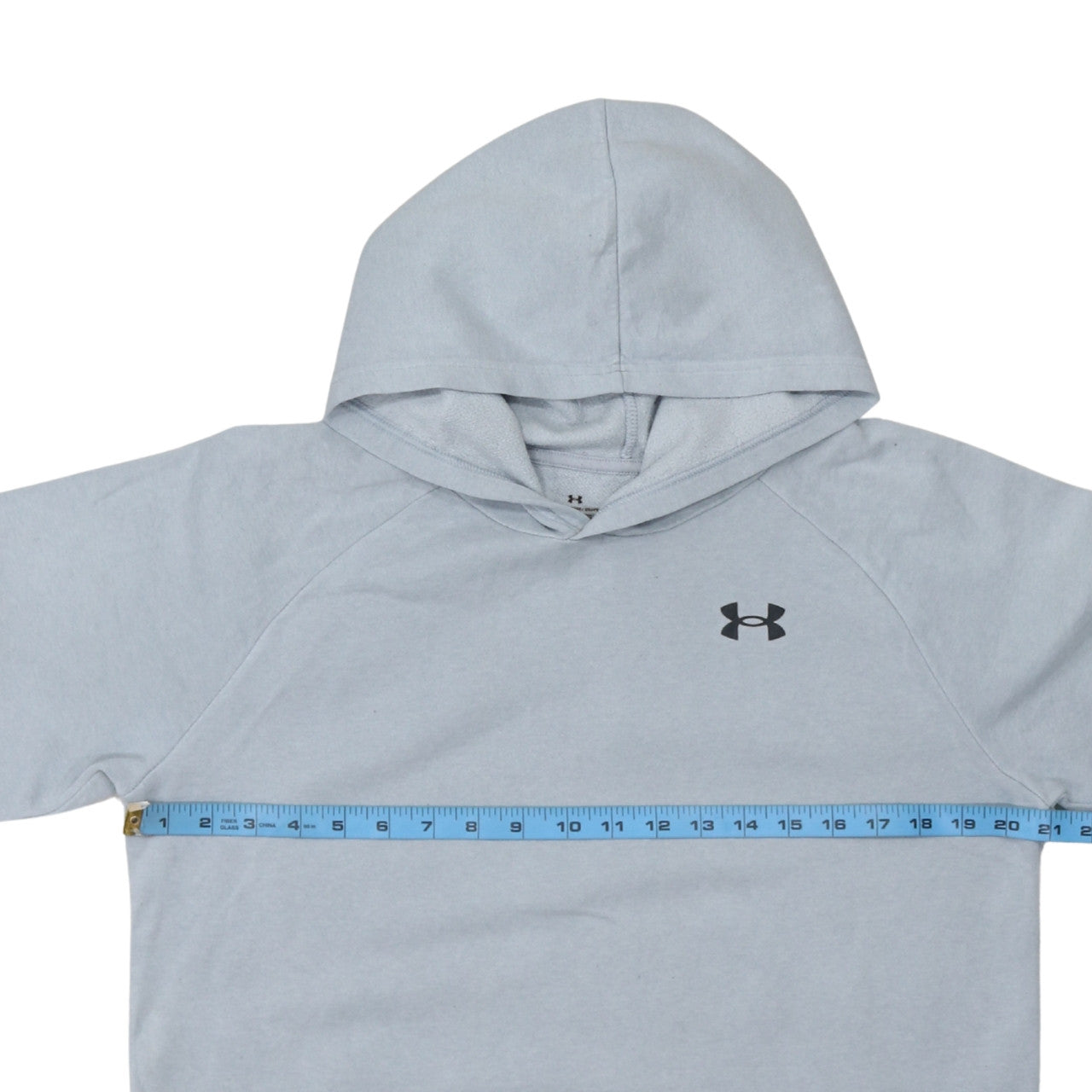 Under Armour Boys Grey Pullover Hoodie M - Fleece Sports Sweatshirt