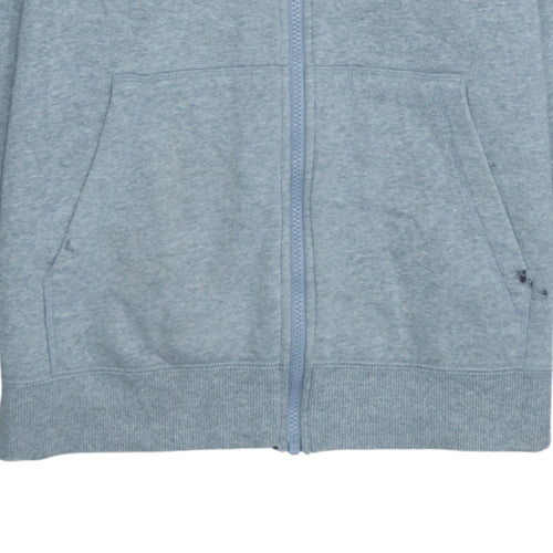 Under Armour Mens Grey Full Zip Hoodie Size M Relaxed Fit Sportswear
