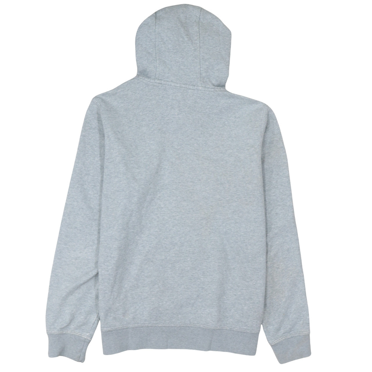 Nike Mens Grey L Pullover Hoodie Fleece Regular Fit Sweatshirt