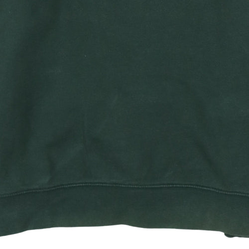 Vans Men's Green Logo Pullover Sweatshirt Medium