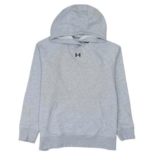 Under Armour Mens Grey XL Pullover Hoodie ColdGear Fleece