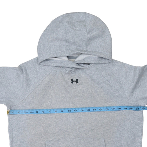 Under Armour Mens Grey XL Pullover Hoodie ColdGear Fleece