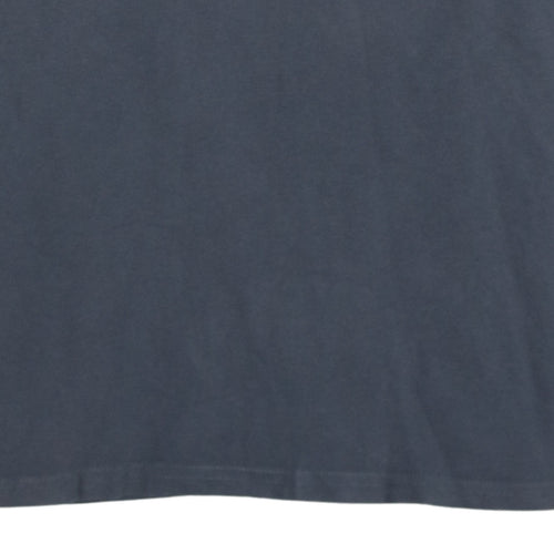 Kappa Men's Blue Medium Polo Shirt with Logo Trim