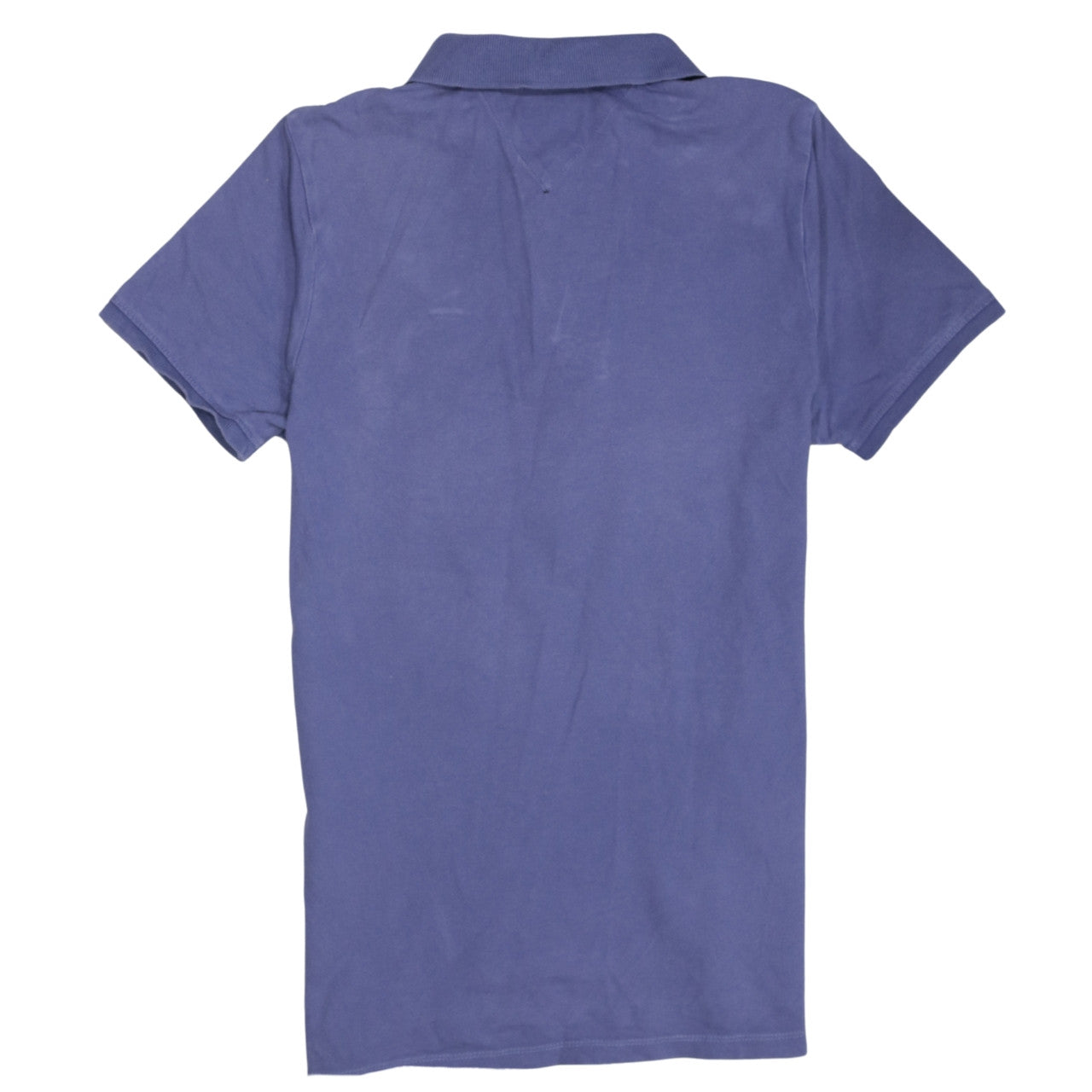 Tommy Jeans Men's Blue Cotton Stretch Polo Shirt Size S