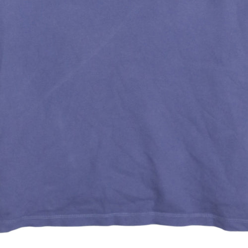 Tommy Jeans Men's Blue Cotton Stretch Polo Shirt Size S