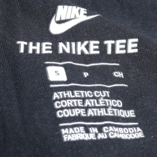 Nike Men's Black Sleeveless Athletic Fit Graphic Tee Small