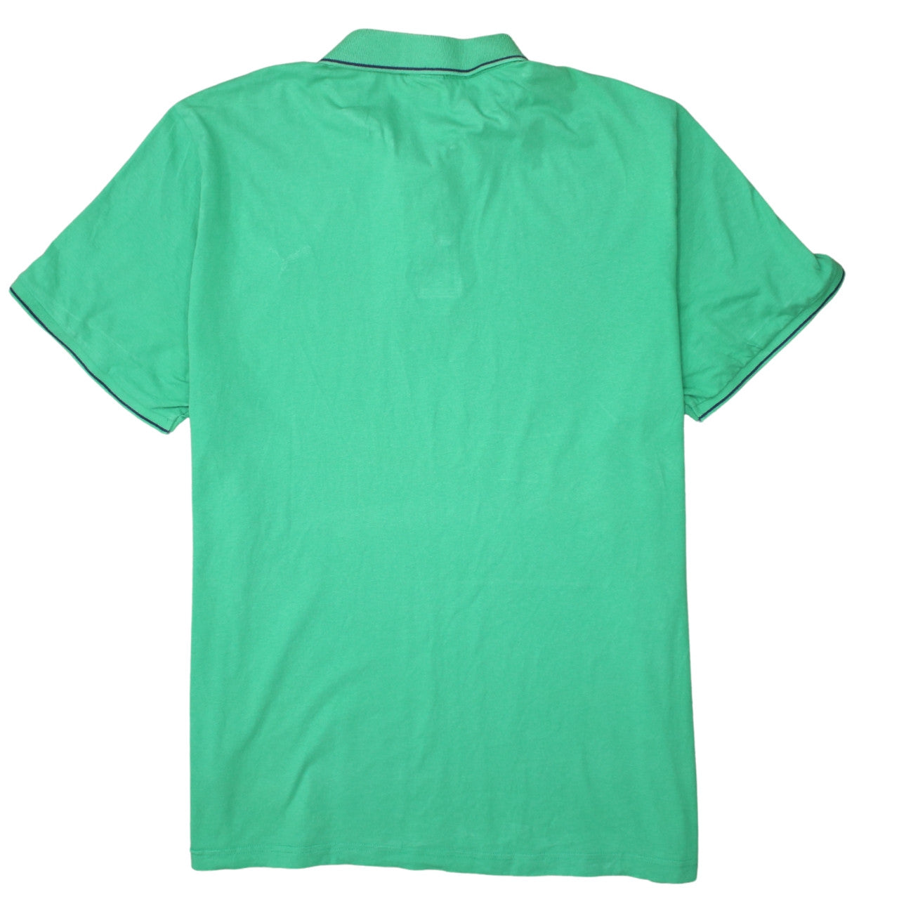 Puma Men's Green Cotton Short Sleeve Polo Shirt XL