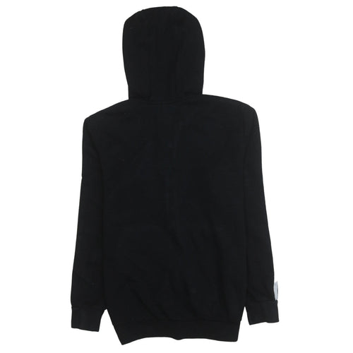 Nike Boys Black Full Zip Fleece Hoodie XL Logo Hooded Sweatshirt
