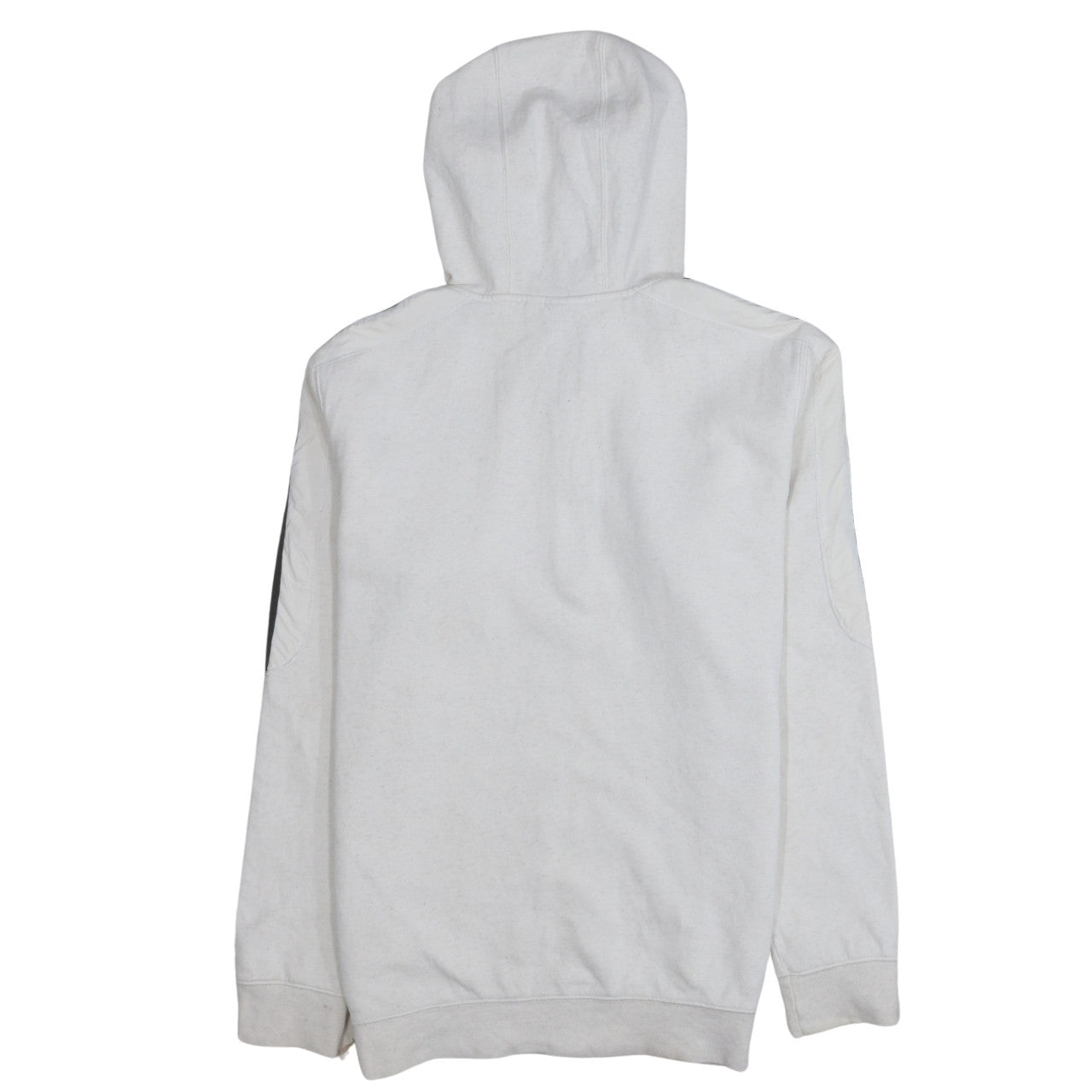 Adidas Men's White 1/2 Zip Hoodie Small Classic Sports Top