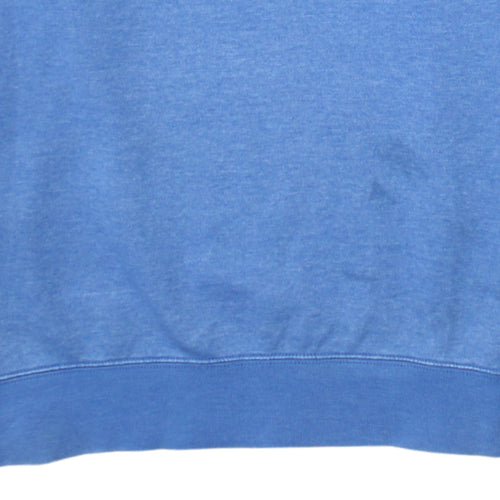 Champion Men's Blue Crew Neck Pullover Sweatshirt Large
