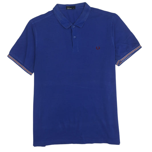Fred Perry Men's Blue XXL Classic Cotton Short Sleeve Polo Shirt