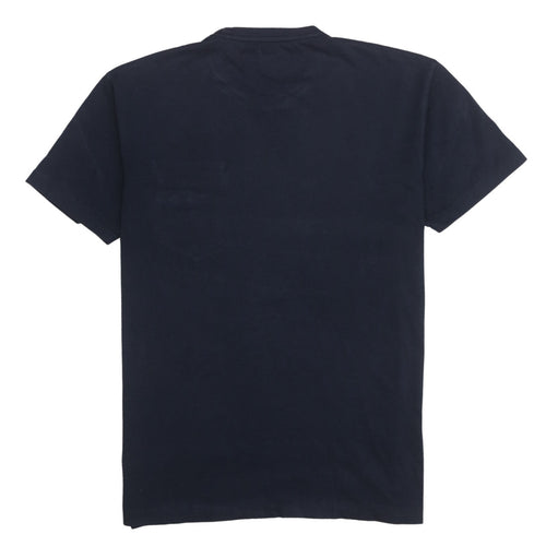 Ralph Lauren Men's Navy Blue Cotton Crew Neck T-Shirt Size S