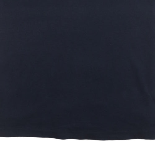 Ralph Lauren Men's Navy Blue Cotton Crew Neck T-Shirt Size S