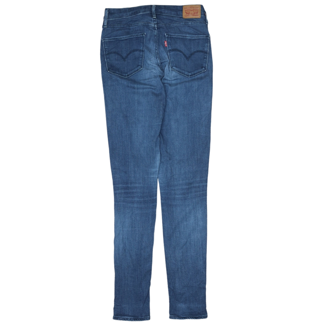 Levi's Womens Blue 721 High Rise Skinny Jeans Size 27