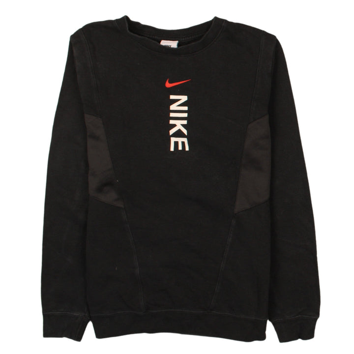 Nike Boys Black XL Pullover Fleece Sweatshirt with Logo Graphic