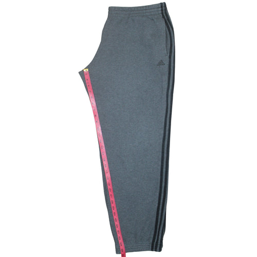 Adidas Men's Grey XL Track Pants Regular Fit Performance Essentials