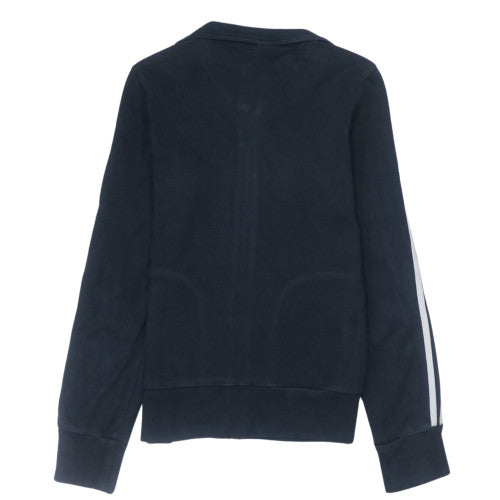 Adidas Women's Blue Track Jacket Size 12 Full Zip Sportswear