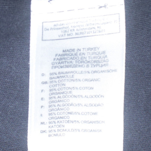 Adidas Women's Blue Track Jacket Size 12 Full Zip Sportswear