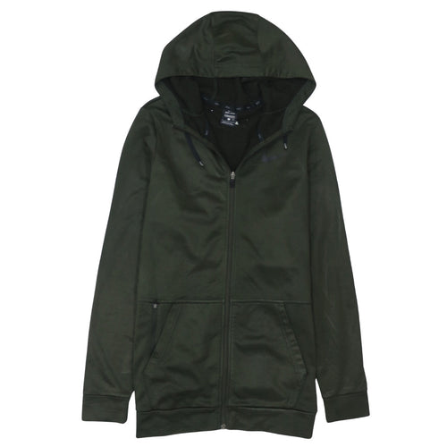 Nike Men's Green Dri-FIT Full Zip Hoodie Size L