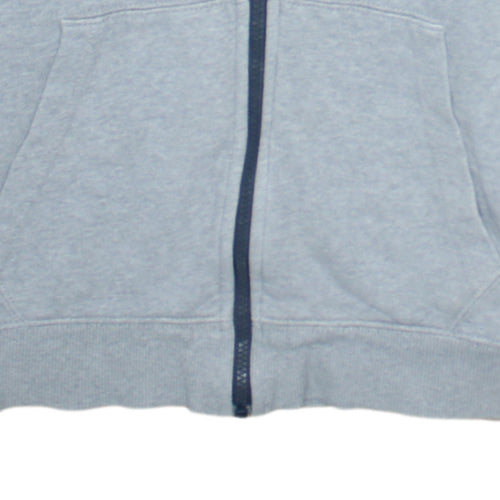 Tommy Jeans Men's Grey Full Zip Hoodie Sweatshirt Size L