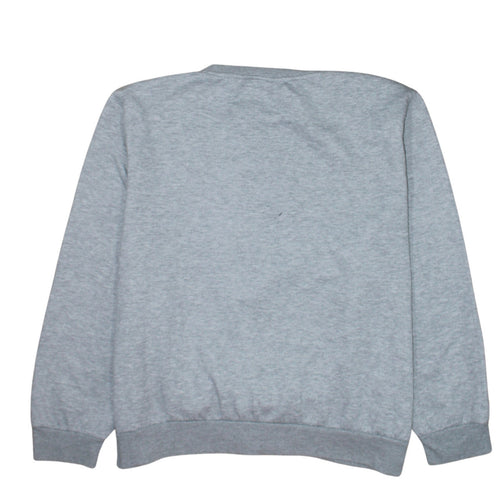 Disney Women Grey Mickey Mouse Sequin Sweatshirt XL Casual