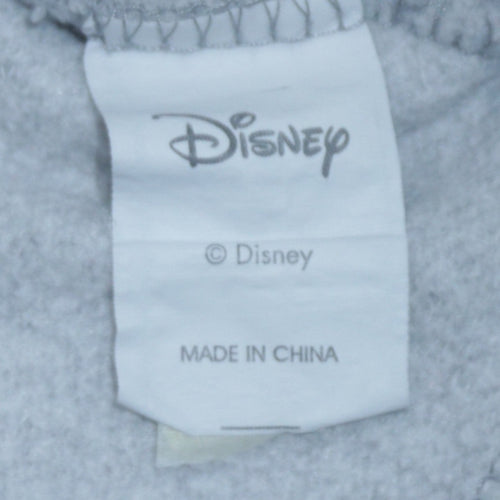 Disney Women Grey Mickey Mouse Sequin Sweatshirt XL Casual
