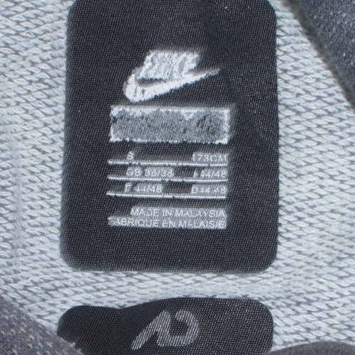 Nike Men's Grey Pullover Hoodie Small Athletics East Graphic Sweatshirt