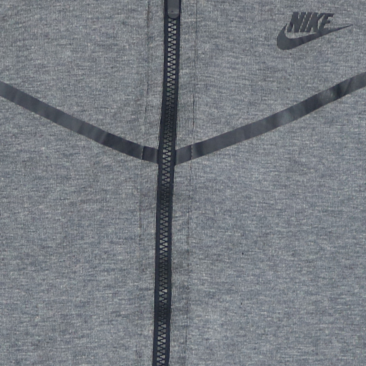 Nike Mens Grey Full Zip Hoodie L Sportswear Fleece Jacket