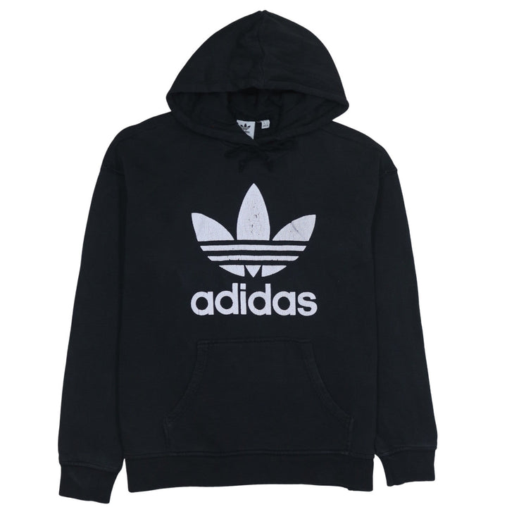 Adidas Women's Black Hoodie UK 12 Pullover Hooded Sweatshirt