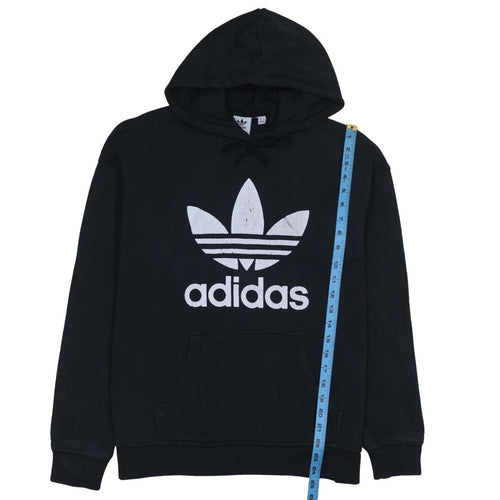 Adidas Women's Black Hoodie UK 12 Pullover Hooded Sweatshirt