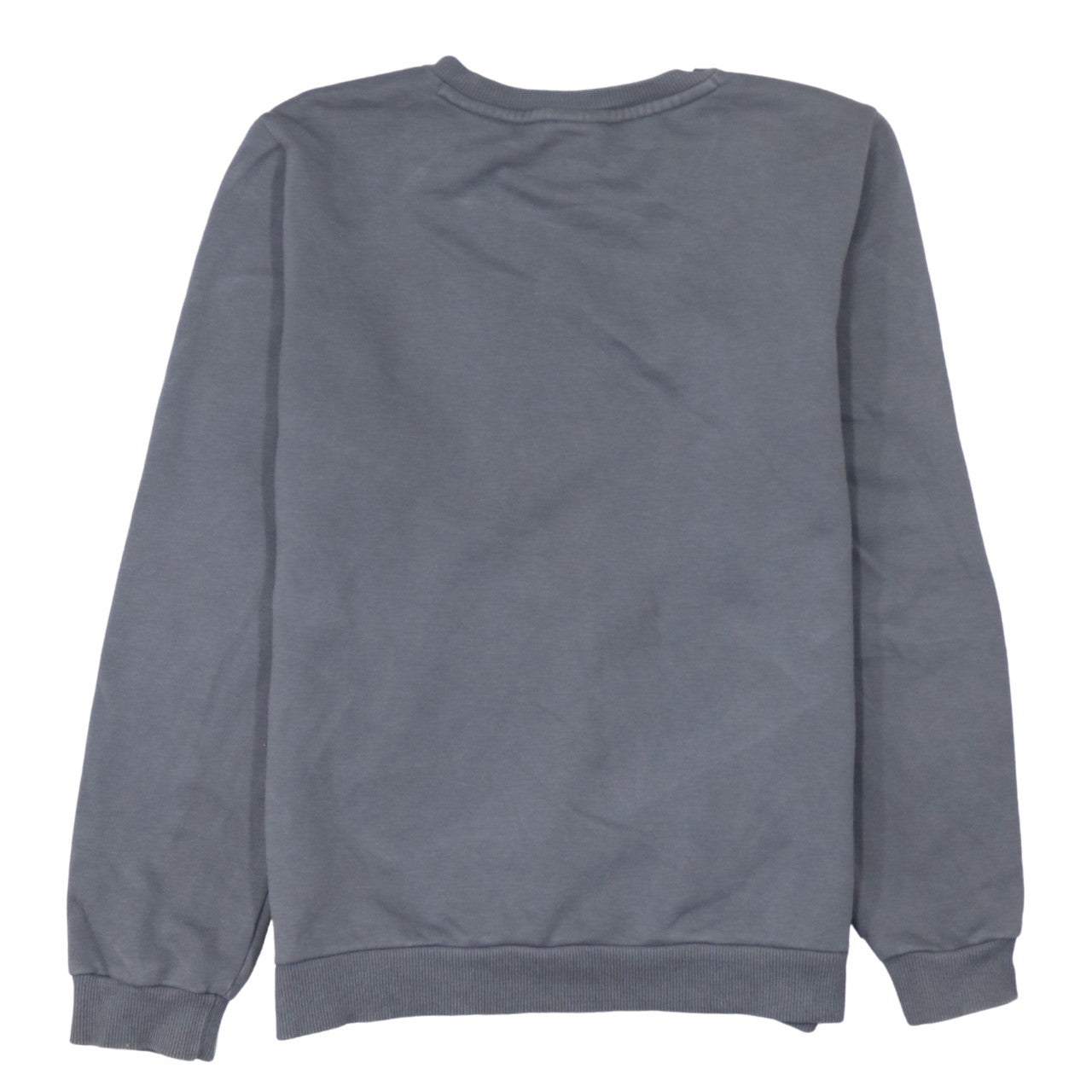 Puma Boys Grey Crew Neck Logo Sweatshirt 13-14 Years Cotton Blend