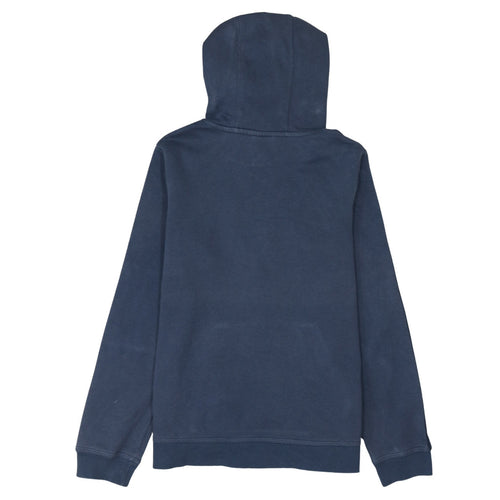 Nike Boys Blue XL Pullover Hoodie with Large Swoosh Logo and Kangaroo Pocket