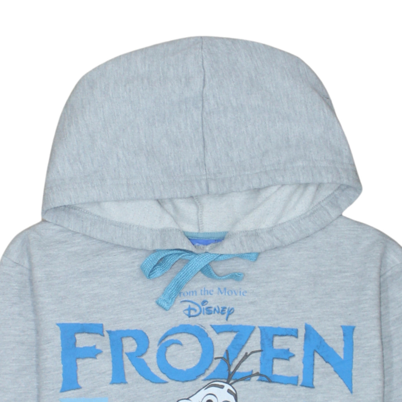 Disney Frozen Olaf Grey Hoodie Girls Size 14 Pullover Sweatshirt