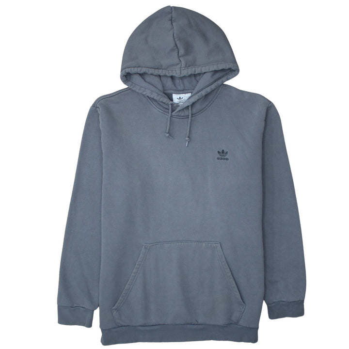 Adidas Men’s Grey XL Pullover Hoodie Fleece Sweatshirt