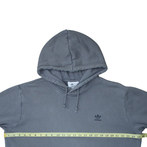 Adidas Men’s Grey XL Pullover Hoodie Fleece Sweatshirt