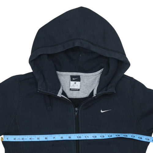 Nike Men's Black Full Zip Hoodie M Sportswear Sweatshirt
