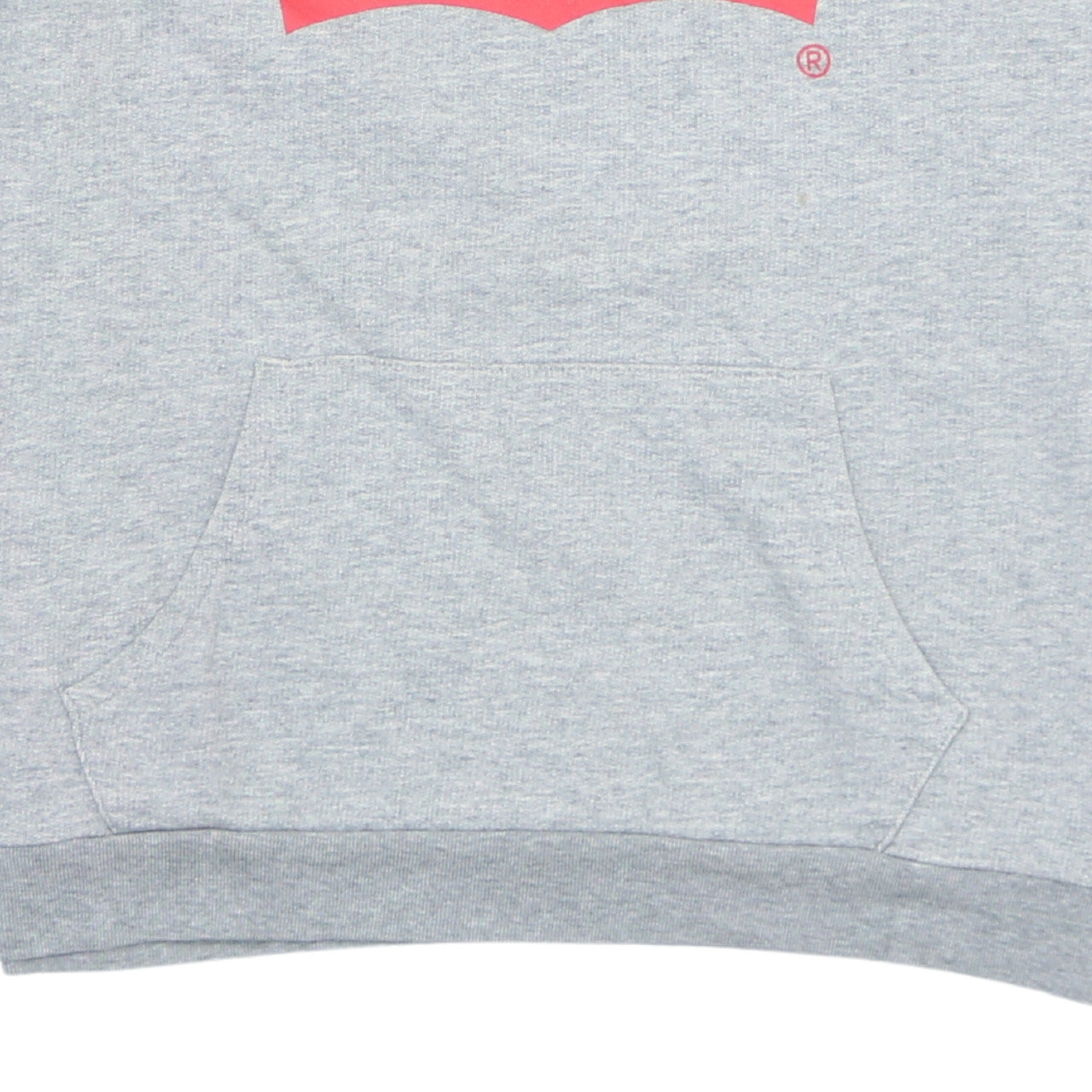 Levi's Boys Grey Pullover Logo Hoodie Size 16 Years Regular Fit
