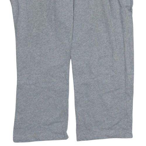 Nike Men's Grey XL Sweatpants Elastic Waist Regular Fit Activewear Trousers