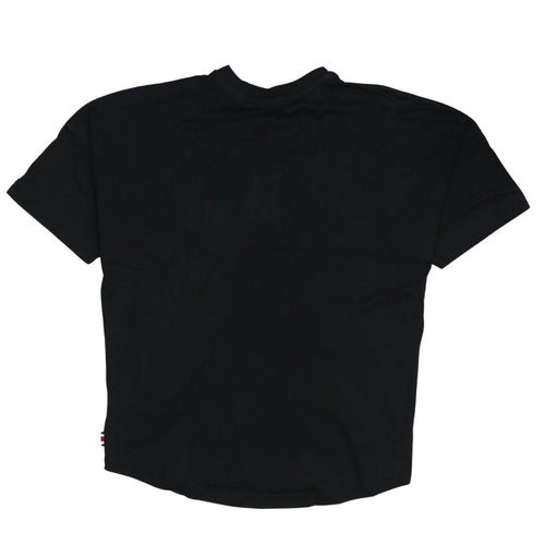 Tommy Hilfiger Lewis Hamilton Men's Black Cotton Logo T-Shirt Size S