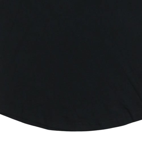 Tommy Hilfiger Lewis Hamilton Men's Black Cotton Logo T-Shirt Size S