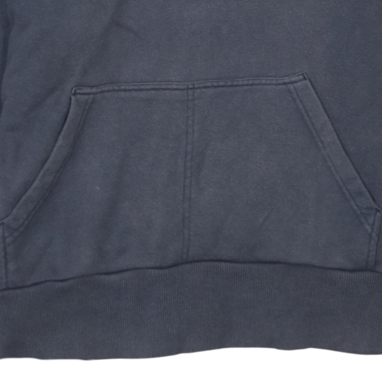 Adidas Women Blue Pullover Hoodie Size 12 Kangaroo Pocket Casual